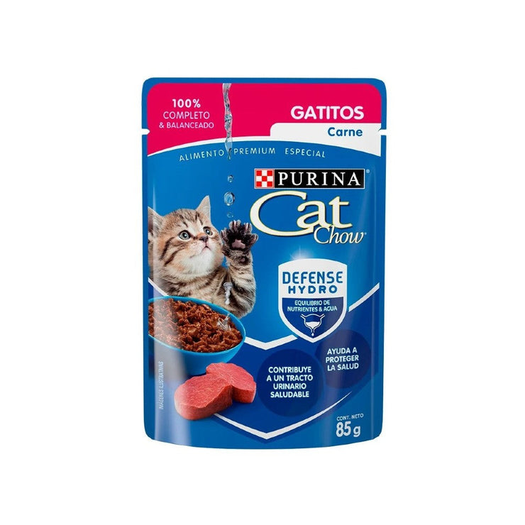 SOBRE CAT CHOW GATITO CARNE