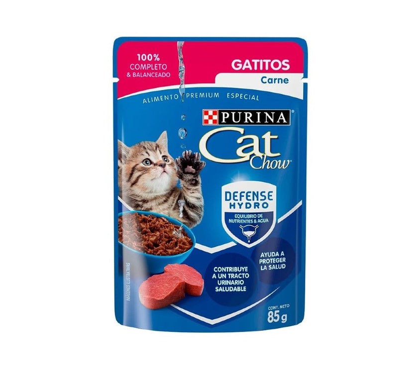 SOBRE CAT CHOW GATITO CARNE
