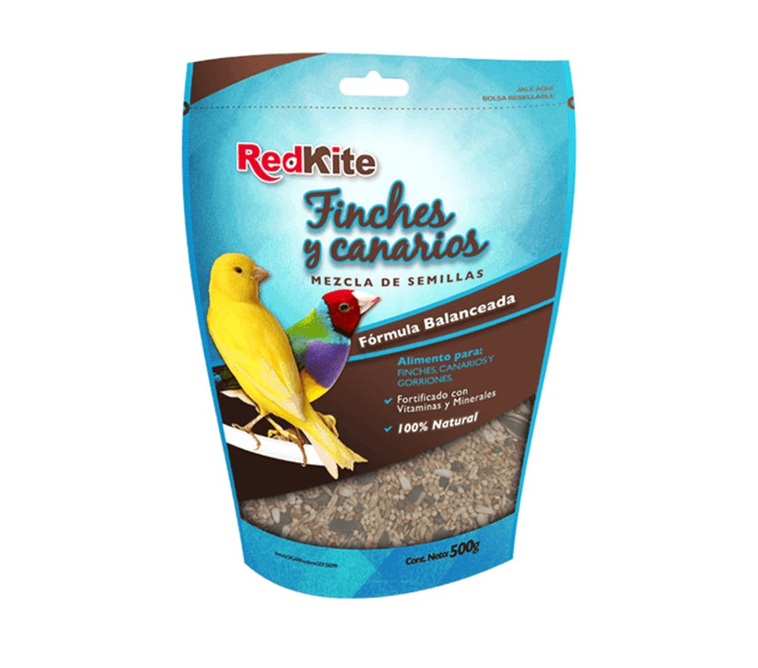 MEZCLA DE SEMILLAS P/CANARIOS Y FINCHES 500 G