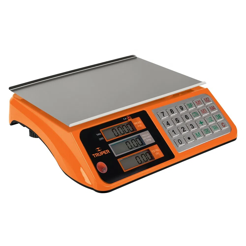 BASCULA ELECTRICA 40KG MULTIFUNCIONES TRUPER