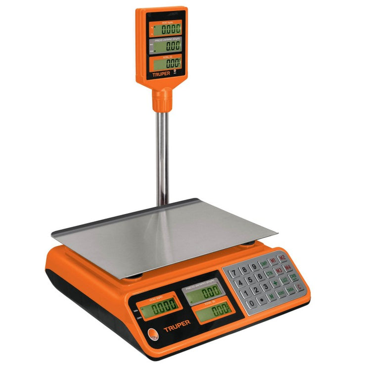 BASCULA ELECTRICA CON TORRETA 40KG