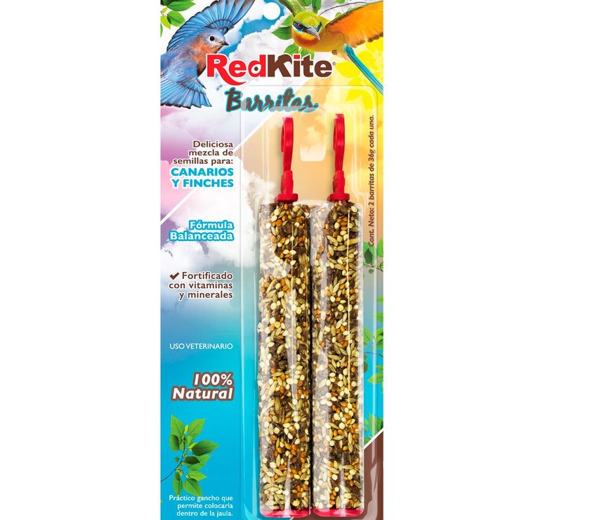 BARRITA DE SEMILLAS P/CANARIOS Y FINCHES 2 PZ FL4032
