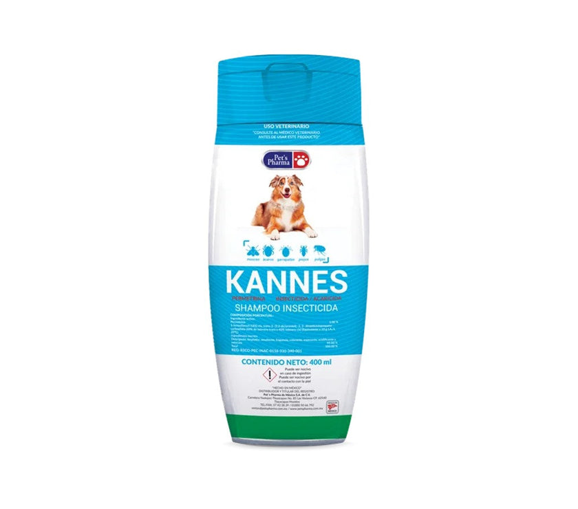 SHAMPOO KANNES INSECTICIDA 400ML