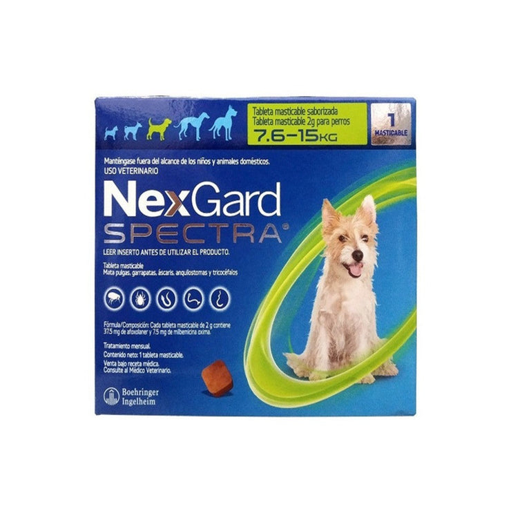 NEXGARD SPECTRA 7.6-15 KG